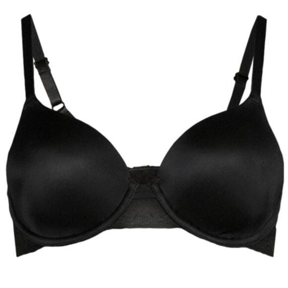 b tempted by Wacoal Women’s Black Ultra Soft Underwire Bra Sz-34B  NWT - Picture 3 of 9